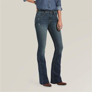 JEANS ARIAT FEMME PREMIUM HIGH RISE BLUE LAKE FLARE 