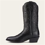 BOTTES ARIAT FEMME HERITAGE WESTERN R TOE BLK / DEERTAN GR.8