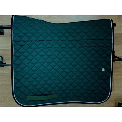 TAPIS OGILVY BABYPAD DRESSAGE CHEVAL VERT FORET-BLANC-NOIR