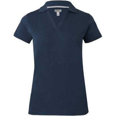 CHANDAIL POLO HORZE KIA V NECK REFLECTING POND 10