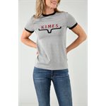 TECH T-SHIRT KIMES RANCH FEMME GRIS 