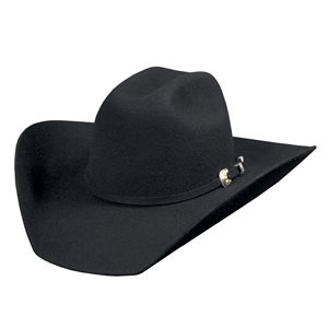 CHAPEAU DE COWBOY BULLHIDE KINGMAN 4X NOIR