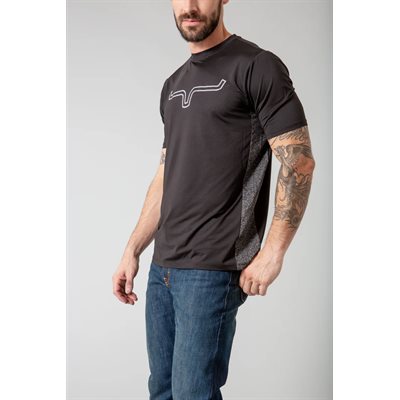 KIMES RANCH PHASE 2 TECH TEE-SHIRT MEN BLACK 2XLARGE