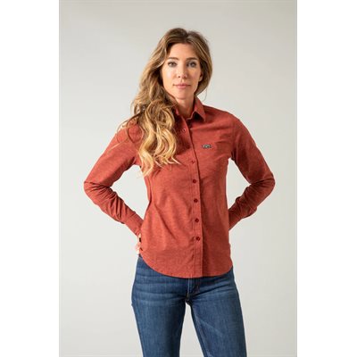 KIMES RANCH LADIES LINVILLE DARK RED LARGE