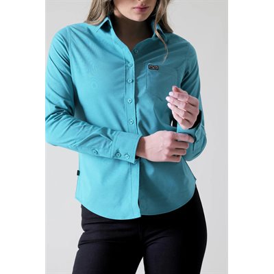 CHEMISE FEMME KIMES RANCH LINVILLE TURQUOISE XLARGE