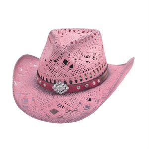 CHAPEAU DE COWBOY BULLHIDE MAGNIFICENT ROSE 