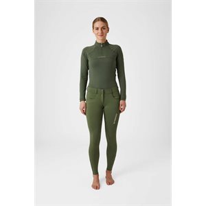 PANTALON B VERTIGO MEGHAN SILICONE FULL SEAT VERT OLIVE 