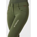 B VERTIGO MEGHAN WOMENS SILICONE FULL SEAT BREECHES GREEN 24