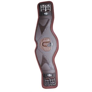PROFESSIONALS CHOICE CONTOURED MONOFLAP GIRTH BROWN 