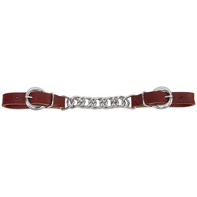 SINGLE FLAT LINK CURB CHAIN BURGUNDY