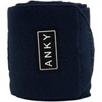 ANKY BANDAGE DARK NAVY WITH GUNMETAL STUDS