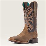 ARIAT WESTERN BOOT WOMAN ODESSA STRETFIT FTFL / BRSD SZ.9.5