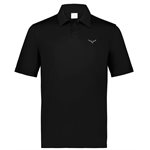 CHANDAIL POLO HOMME RANCH BRAND NOIR LOGO SILVER 