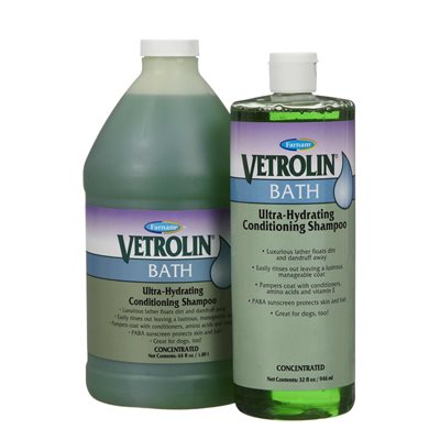 FARNAM VETROLIN COND. SHAMPOO BATH 32OZ