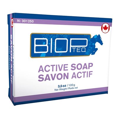 BIOPTEQ SAVON ACTIF 100G