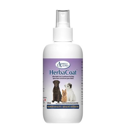 OMEGA ALPHA HERBACOAT FOR DOGS 120ML