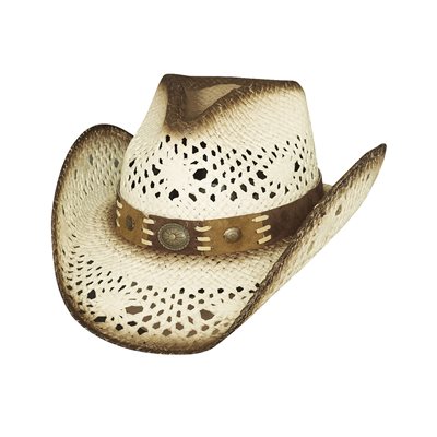 CHAPEAU DE COWBOY BULLHIDE PURE COUNTRY OFF WHITE SMALL