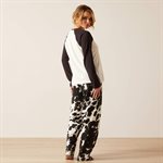 PYJAMA ARIAT VACHE CREME ET NOIR GR.L