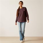 CHANDAIL ARIAT L / S RELAX FIT CLOVE BROWN GR.S