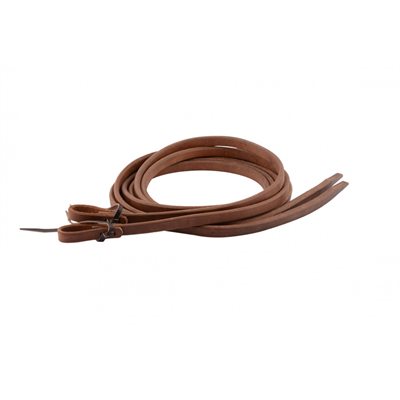 WESTERN RAWHIDE SPLIT REINS WATERLOOP HEAVY END 8'