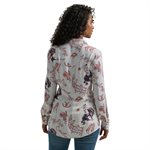 CHEMISE WRANGLER FEMME RETRO AMERICANA XSMALL