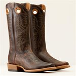 ARIAT WESTERN BOOTS MEN RINGER DUSTED WHEAT / COFFEE 7EE