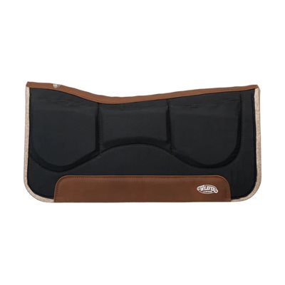 WEAVER SADDLE PAD WOOL BLEND FELT SHIM PAD BLACK 32X32