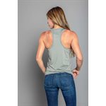 KIMES RANCH TECH TANK TOP LADIES GREY LARGE