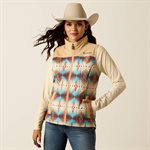 ARIAT VEST REAL CRIUS INSULATED WOMEN'S SRNO SW PRINT SZ.SMALL