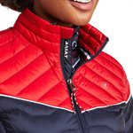 MANTEAU ARIAT JACKET TEAM COLORBLOCK ROUGE / NAVY / LOGO BLANC XS