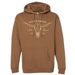 RANCH BRAND HOODIE SKULL 2 UNISEX SADDLE / BEIGE