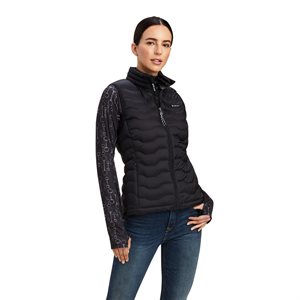 VESTE SANS MANCHE IDEAL DOWN ARIAT POUR FEMME NOIR