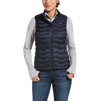 VESTE SANS MANCHE IDEAL DOWN 3.0 ARIAT FEMME NAVY ECLIPSE SMALL