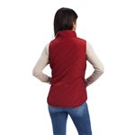 ARIAT VEST SLEEVELESS REVERSIBLE DILON WOMEN RED MEDIUM