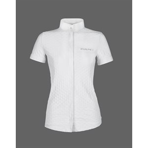 CHEMISE DE COMPÉTITON EQUILINE MISTY BLANCHE 