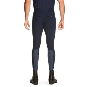 ARIAT BREECHES MENS HERITAGE ELITE KNEE PATCH LONG NAVY