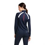 WOMENS ARIAT SUNSTOPPER 2.0 1 / 4 ZIP TEAM LARGE