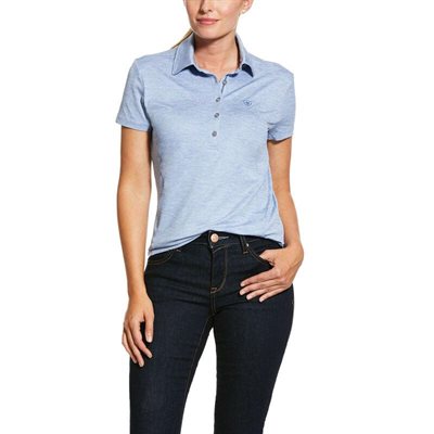 POLO ARIAT TALENT BLEU HEATHER GR.SMALL