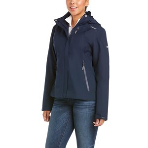 WATERPROOF ARIAT COASTAL H20 JACKET NAVY