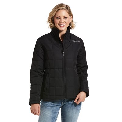 MANTEAU ARIAT REAL CRIUS INSULATED FEMME NOIR LARGE