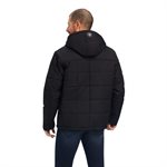 ARIAT MEN'S JACKET CRIUS HODDED INSULATED BLACK XXLARGE