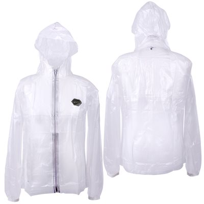 MANTEAU DE PLUIE TRANSPARENT GR.SMALL