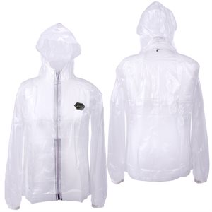 MANTEAU DE PLUIE TRANSPARENT