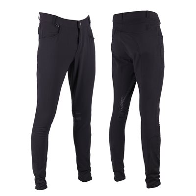 PANTALON QHP HOMME LUC KNEE PATCH SILICONE NOIR GR.32