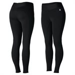 BREECHES HORZE WINTER ACTIVE WOMEN SILICONE KNEE PATCH BLACK 30