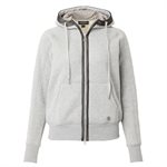 B VERTIGO GIANNA WOMENS STRETCHY HOODED JACKET GREY SZ 10 (40)