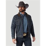 JACKET WRANGLER JEANS DOUBLÉ FLEECE COLLET CORDUROY