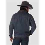 JACKET WRANGLER JEANS DOUBLÉ FLEECE COLLET CORDUROY