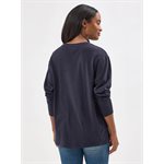 WRANGLER TSHIRT RELAXED FIT BLACK LADIES XSMALL