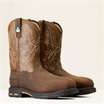 WORKING BOOTS ARIAT WORKHOG CSA H2O INSOLATE BROWN / ARMY 11.5EE